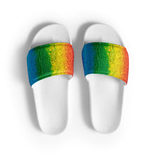 Load image into Gallery viewer, Rainbow Men’s Slides