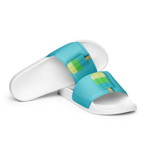 Popsicle Blue Men’s Slides