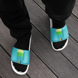 Popsicle Blue Men’s Slides