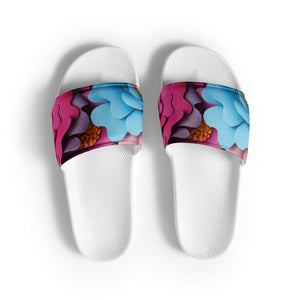 Deep Floral Men’s Slides