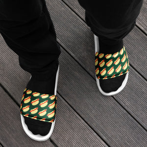 Hot Dogs Dark Green Men’s Slides