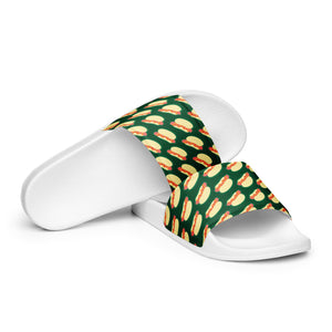 Hot Dogs Dark Green Men’s Slides