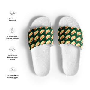 Hot Dogs Dark Green Men’s Slides