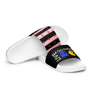 Live On The Edge Cherries Men’s Slides