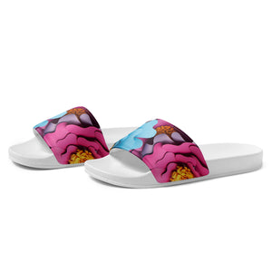 Deep Floral Men’s Slides