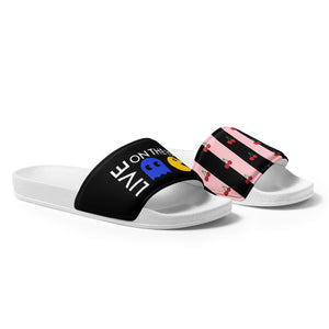 Live On The Edge Cherries Men’s Slides