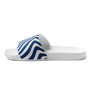 Navy Waves Men’s Slides