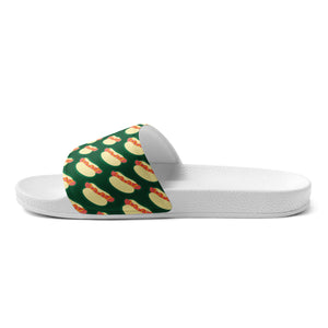 Hot Dogs Dark Green Men’s Slides