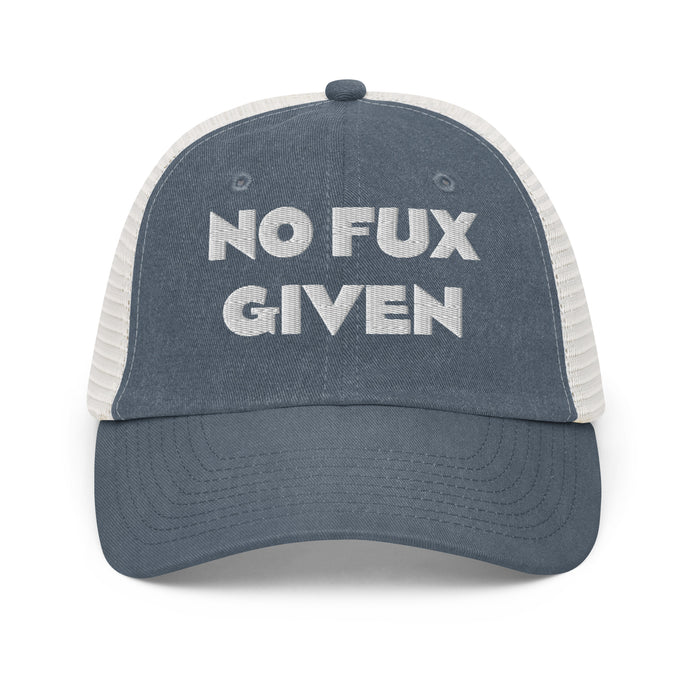 No Fux Given Pigment-Dyed Hat