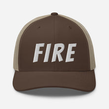 Load image into Gallery viewer, FIRE Trucker Hat