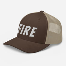 Load image into Gallery viewer, FIRE Trucker Hat