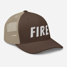 Load image into Gallery viewer, FIRE Trucker Hat