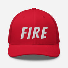 Load image into Gallery viewer, FIRE Trucker Hat
