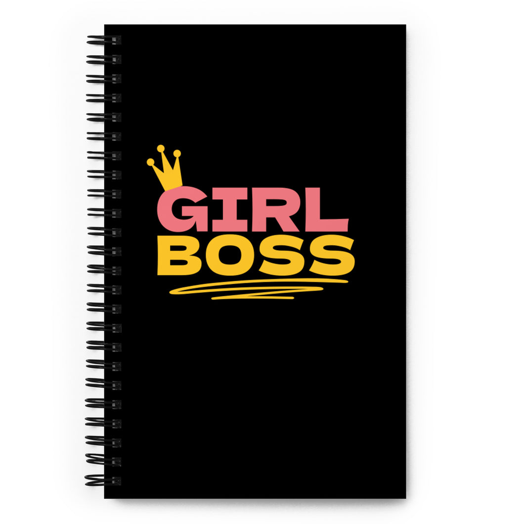 Girl Boss Spiral Notebook