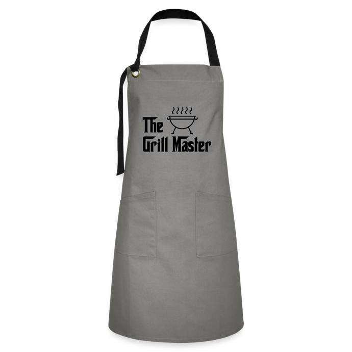 The Grill Master Artisan Apron - gray/black