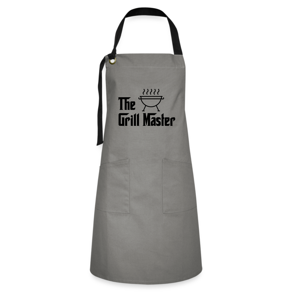 The Grill Master Artisan Apron - gray/black