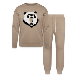 Panda Lounge Wear Set - tan