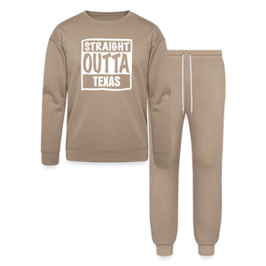 Straight Outta TexasLounge Wear Set - tan