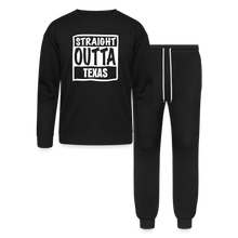 Load image into Gallery viewer, Straight Outta TexasLounge Wear Set - black