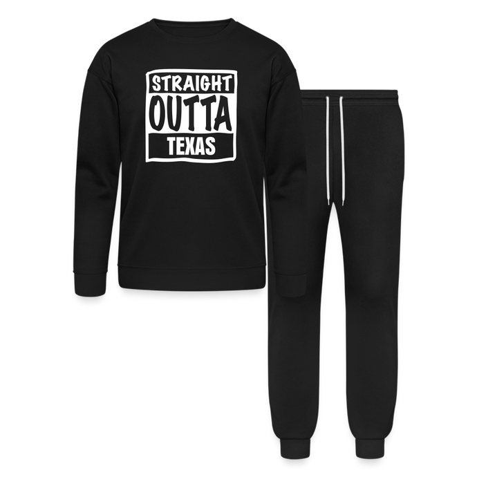 Straight Outta TexasLounge Wear Set - black