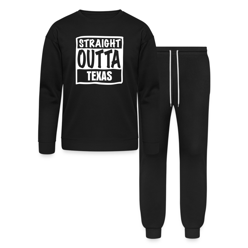 Straight Outta TexasLounge Wear Set - black