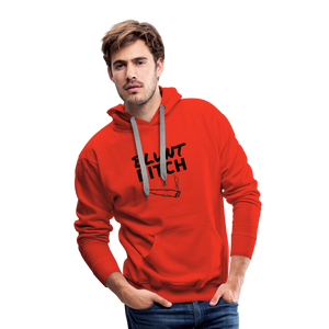 Blunt Bitch Masculine Cut Premium Hoodie - red