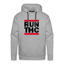 Load image into Gallery viewer, Run THC Masculine Cut Premium Hoodie - heather grey