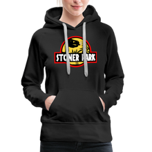 Load image into Gallery viewer, Stoner Park Feminine Cut Premium Hoodie - black