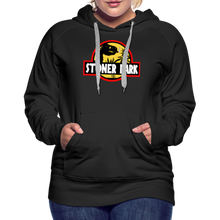 Load image into Gallery viewer, Stoner Park Feminine Cut Premium Hoodie - black