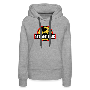 Stoner Park Feminine Cut Premium Hoodie - heather grey