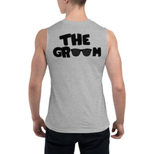 Load image into Gallery viewer, The Groom [back print] Muscle Shirt