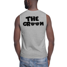 Load image into Gallery viewer, The Groom [back print] Muscle Shirt