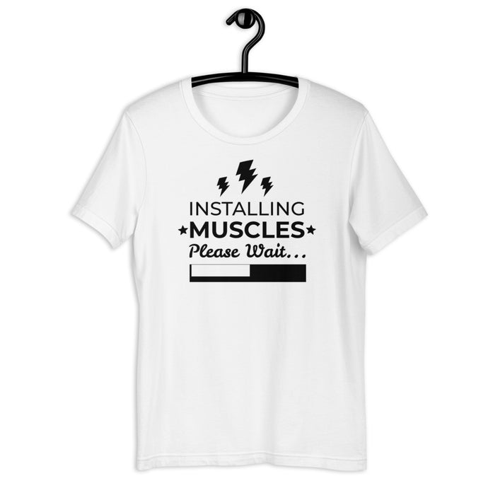 Intstaling Muscles Unisex Tee