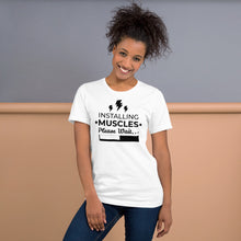 Load image into Gallery viewer, Intstaling Muscles Unisex Tee