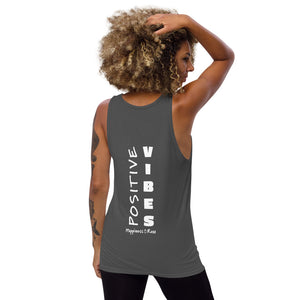 Positive Vibes [Back Print] Unisex Tank Top