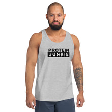 Load image into Gallery viewer, Protein Junkie Unisex Tank Top