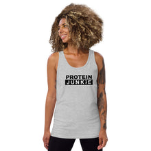 Load image into Gallery viewer, Protein Junkie Unisex Tank Top