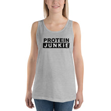 Load image into Gallery viewer, Protein Junkie Unisex Tank Top