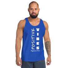 Load image into Gallery viewer, Positive Vibes Unisex Tank Top