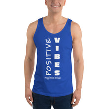 Load image into Gallery viewer, Positive Vibes Unisex Tank Top