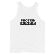 Load image into Gallery viewer, Protein Junkie Unisex Tank Top