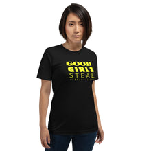 Load image into Gallery viewer, Good Girls Steal Softball Life Unisex Tee