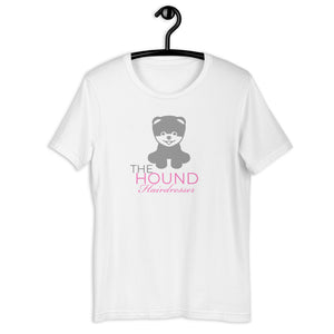 The Hound Hairdresser Cute Puppy Short-Sleeve Unisex Tee