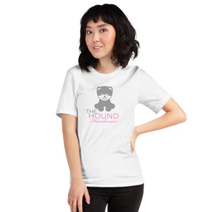 The Hound Hairdresser Cute Puppy Short-Sleeve Unisex Tee