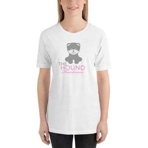 The Hound Hairdresser Cute Puppy Short-Sleeve Unisex Tee