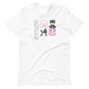 4 Pups Short-Sleeve Unisex Tee