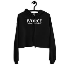 Load image into Gallery viewer, IVORCE Lookin For The D Crop Hoodie