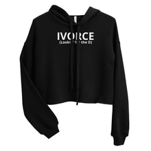 Load image into Gallery viewer, IVORCE Lookin For The D Crop Hoodie