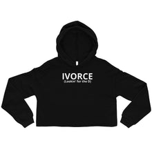 Load image into Gallery viewer, IVORCE Lookin For The D Crop Hoodie