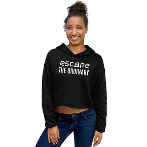 Escape The Ordinary Crop Hoodie